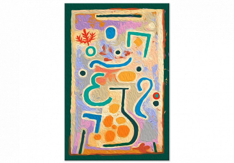 Dibujo para pintar con números Paul Klee, the Vase - Abstraction With Colorful Shapes 148446 additionalImage 6