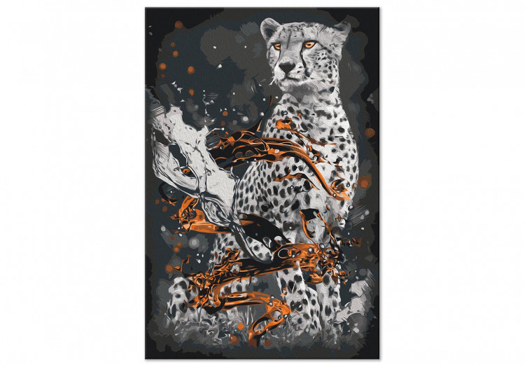 Dibujo para pintar con números Majestic Cheetah 142756 additionalImage 5