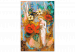 Cuadro numerado para pintar Magic Moment - A White Figure Staring at Large Red Poppies 146556 additionalThumb 3
