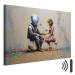 Cuadro decorativo Meeting AI - Futuristic Colorful Graffiti in the Style of Banksy 151756 additionalThumb 8