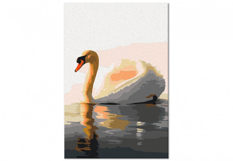 Cuadro para pintar con números Stately Swan 138666 additionalImage 4