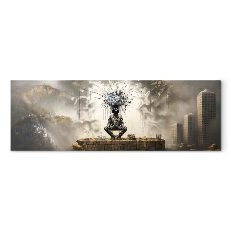 Cuadro XXL Modern Mind - A Creation Inspired by the Work of Banksy [Large Format] 151676