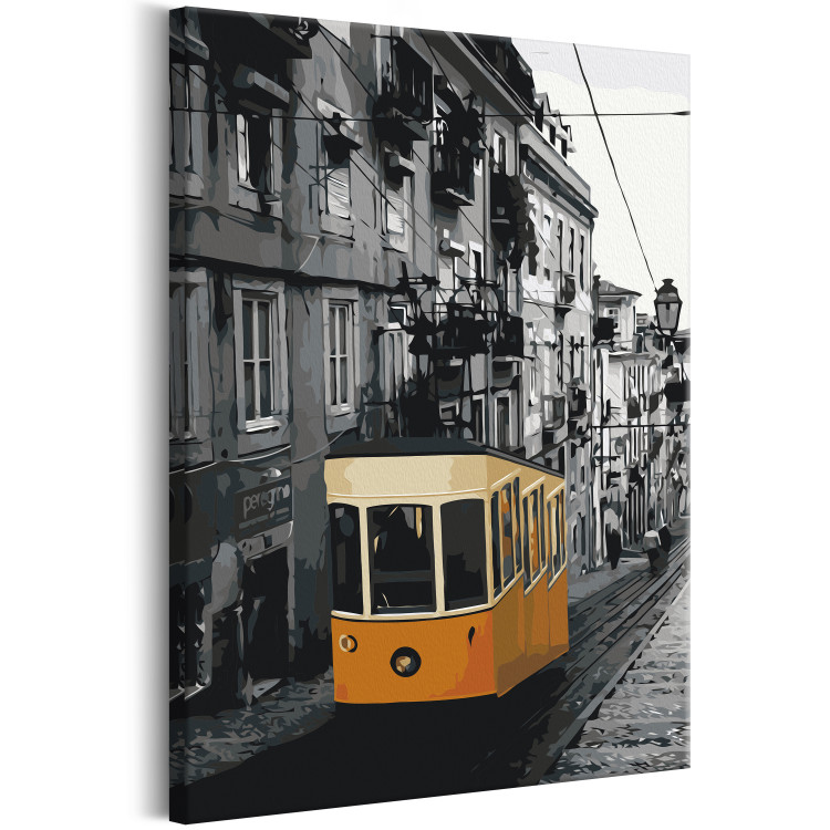 Cuadro numerado para pintar Tram in Lisbon 117186 additionalImage 5