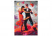 Cuadro numerado para pintar Surreal Tango - Dancing Couple on a Fancy Background 144086 additionalThumb 4
