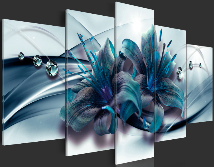 Impresión en metacrílato  Blue Lily [Glass] 93727 additionalImage 4