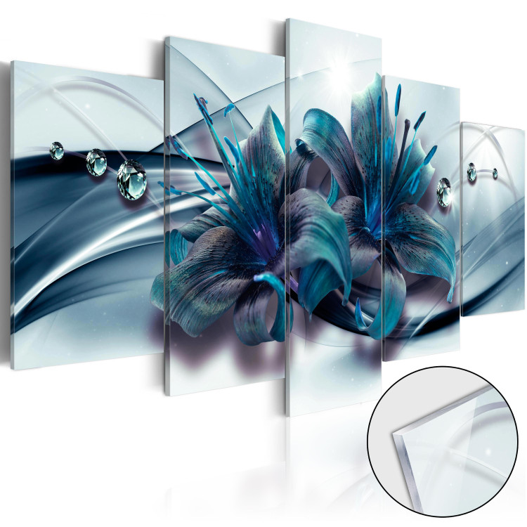 Impresión en metacrílato  Blue Lily [Glass] 93727