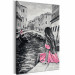 Cuadro para pintar por números Venecia (chica del vestido rosa) 107157 additionalThumb 5