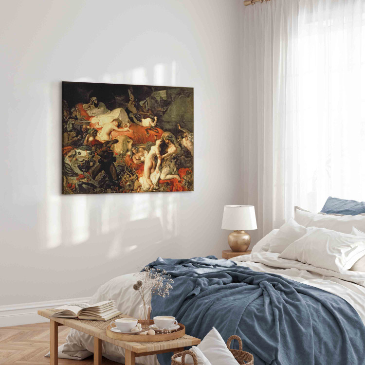 Cuadro famoso The Death of Sardanapalus Eugène Delacroix Pintores