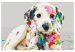 Cuadro para pintar con números Colourful Puppy 127567 additionalThumb 7