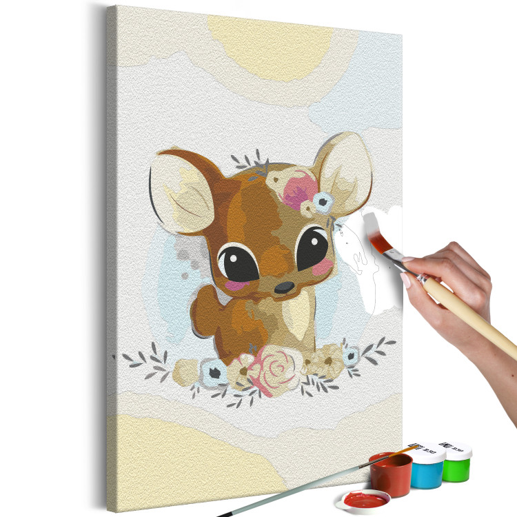  Dibujo para pintar con números Sweet Deer  142567 additionalImage 6