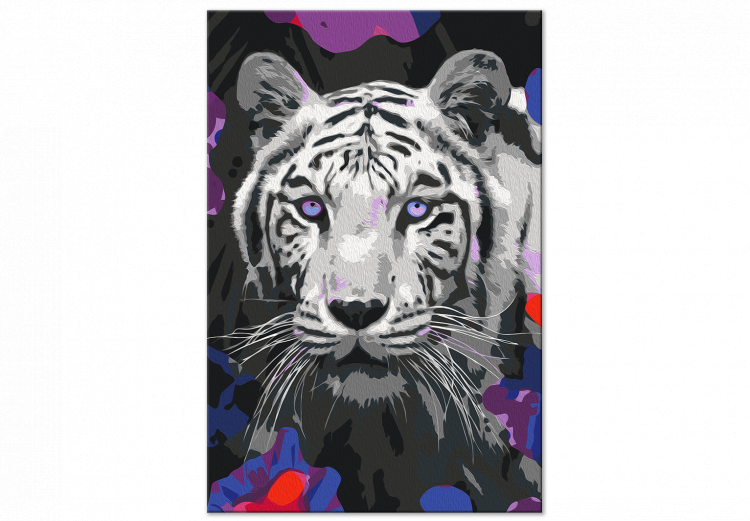 Cuadro para pintar por números White Bengal Tiger 142767 additionalImage 5