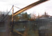 Cuadro decorativo Puente de melancolía urbana (3 piezas) - arquitectura urbana con río 46797 additionalThumb 4