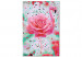Cuadro para pintar por números Rose Flamingo - Pink Bird, Powdery Rose and Minty Shimmering Background 144618 additionalThumb 5