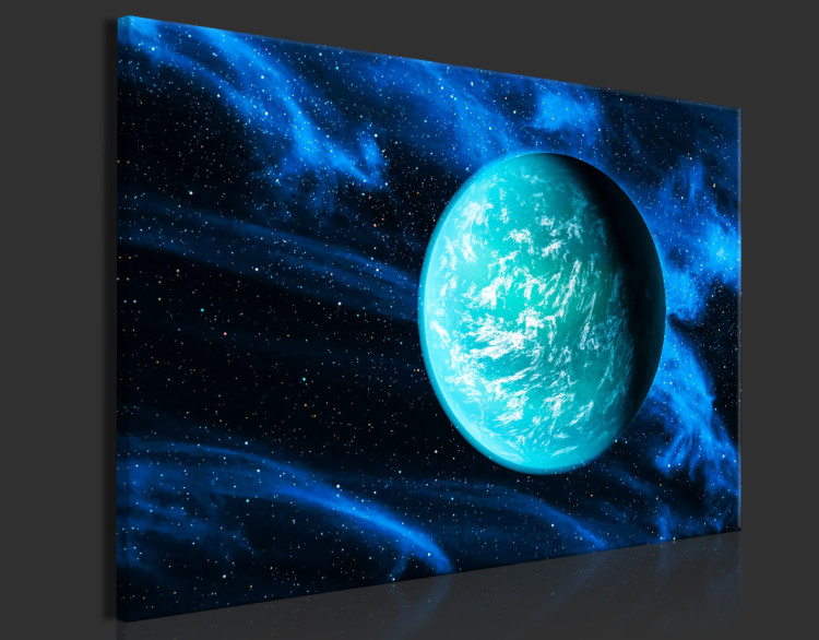 Cuadro en vidrio acrílico Blue Planet - Cosmos Full of Dark-Toned Stars 146438 additionalImage 4