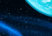 Cuadro en vidrio acrílico Blue Planet - Cosmos Full of Dark-Toned Stars 146438 additionalThumb 6