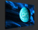 Cuadro en vidrio acrílico Blue Planet - Cosmos Full of Dark-Toned Stars 146438 additionalThumb 4