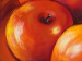 Cuadro decorativo Bodegón (1 pieza) - composición roja de manzanas maduras 48458 additionalThumb 2