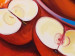Cuadro decorativo Bodegón (1 pieza) - composición roja de manzanas maduras 48458 additionalThumb 3