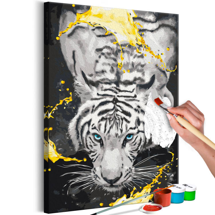  Dibujo para pintar con números Crouching Tiger  142768 additionalImage 4
