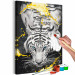  Dibujo para pintar con números Crouching Tiger  142768 additionalThumb 4