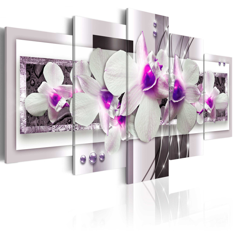 Cuadro moderno en violetas Bogart cuadros- arte-decoración-diseño