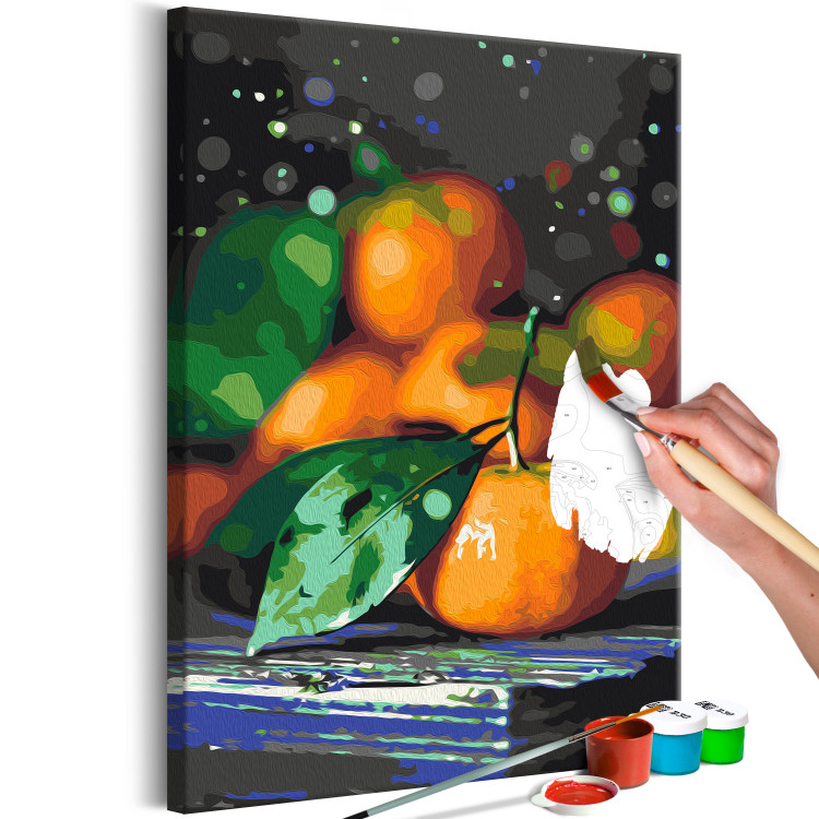 Cuadro para pintar con números Fresh Tangerines 143319 additionalImage 5