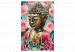 Cuadro para pintar con números Buddha in Red 135629 additionalThumb 4