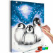 Cuadro para pintar con números Three Penguins 131449 additionalThumb 7