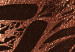 Fotomural a medida Telaraña oriental - mandala negra en fondo marrón 107759 additionalThumb 3