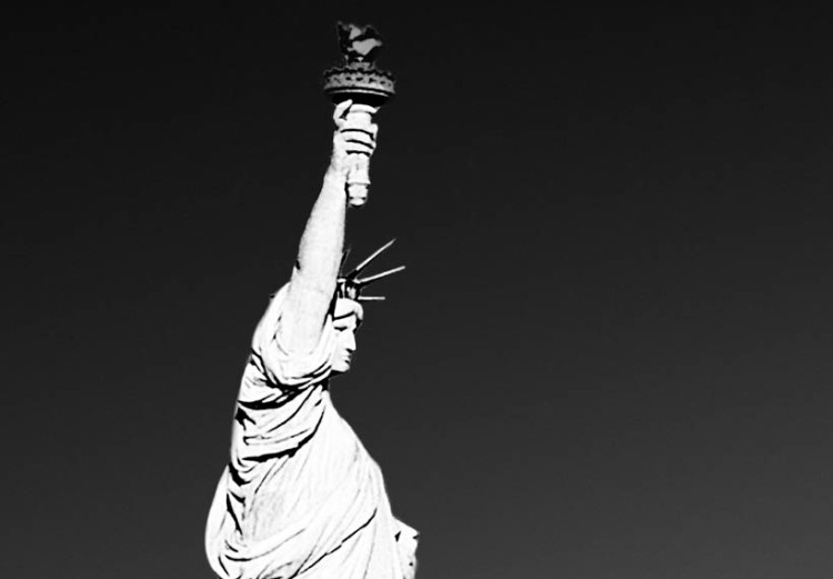 Cuadro Estatua de la libertad en gris  58359 additionalImage 5