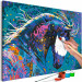 Cuadro para pintar por números Starry Horse - Colorful Animal with Abstract Fur 144079 additionalThumb 3
