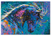 Cuadro para pintar por números Starry Horse - Colorful Animal with Abstract Fur 144079 additionalThumb 4