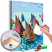 Cuadro para pintar con números Claude Monet: Fishing Boats 134689
