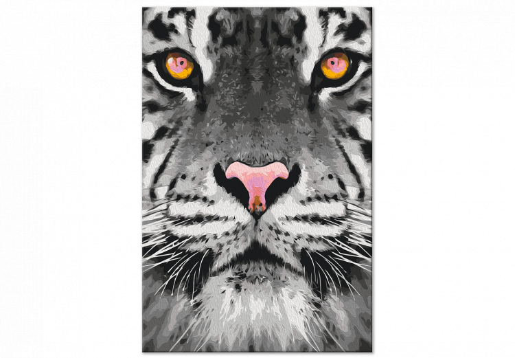 Cuadro numerado para pintar Regal White Tiger 138499 additionalImage 5
