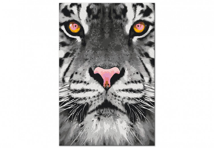 Cuadro numerado para pintar Regal White Tiger 138499 additionalImage 3
