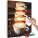 Cuadro para pintar con números Hot Cappuccino 143299 additionalThumb 3
