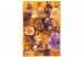  Dibujo para pintar con números Caramel Garden - Blooming Flowers in White and Purple Colors 146199 additionalThumb 4